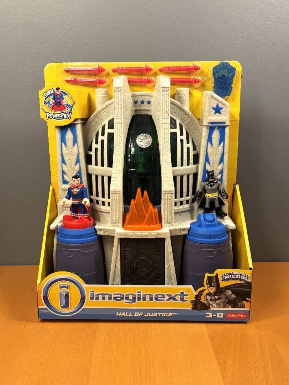 DC Comics Super Friends Fisher-Price Imaginext Hall of Justice - NEW